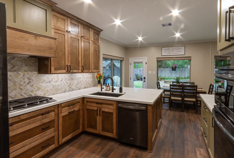 Kitchen remodel project - after image